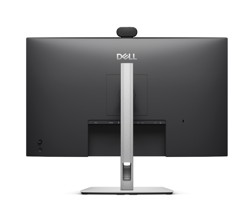 Монитор Dell P2726DEV, 27" Webcam Monitor, IPS, QHD 2560x1440, Anti-Glare, 5ms, 100 Hz, 99% sRGB, HDMI, Display Port, USB-C Hub, RJ45, Webcam, KVM Switch, PD 90W, Black