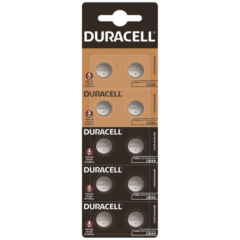 Бутонна алкална батерия LR44 /AG13/  1,55V 10 бр./pack  цена за 1 бр./  DURACELL