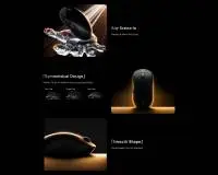 ATK професионална геймърска мишка Wireless Gaming Mouse A9 2.0 Tri-mode Nearlink - 1K, White