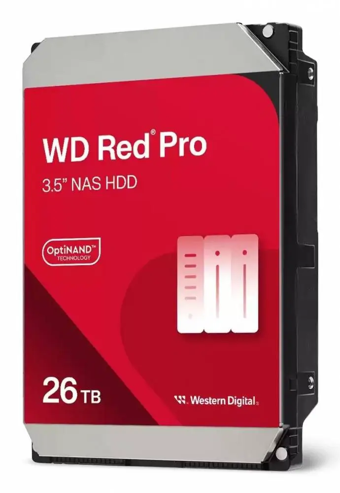 Хард диск WD Red Pro, 26TB NAS, 3.5", 512MB, 7200RPM, WD260KFGX