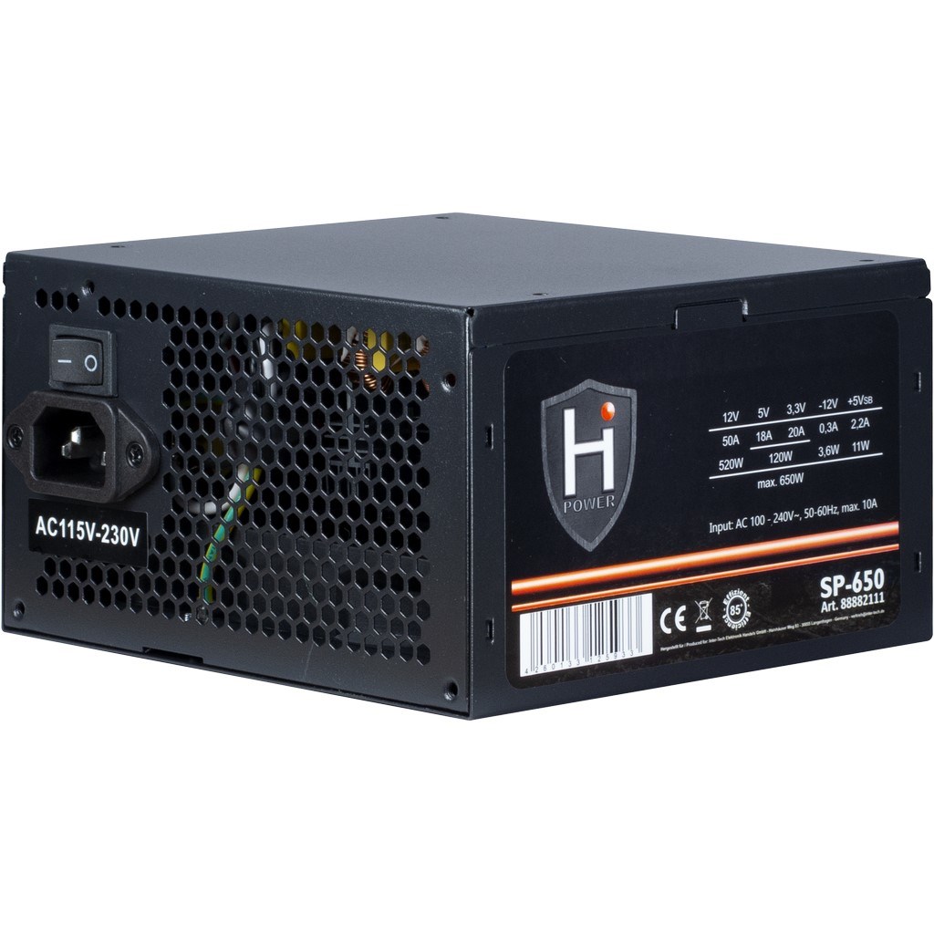 PSU Inter-Tech HIPOWER SP-650 650W
