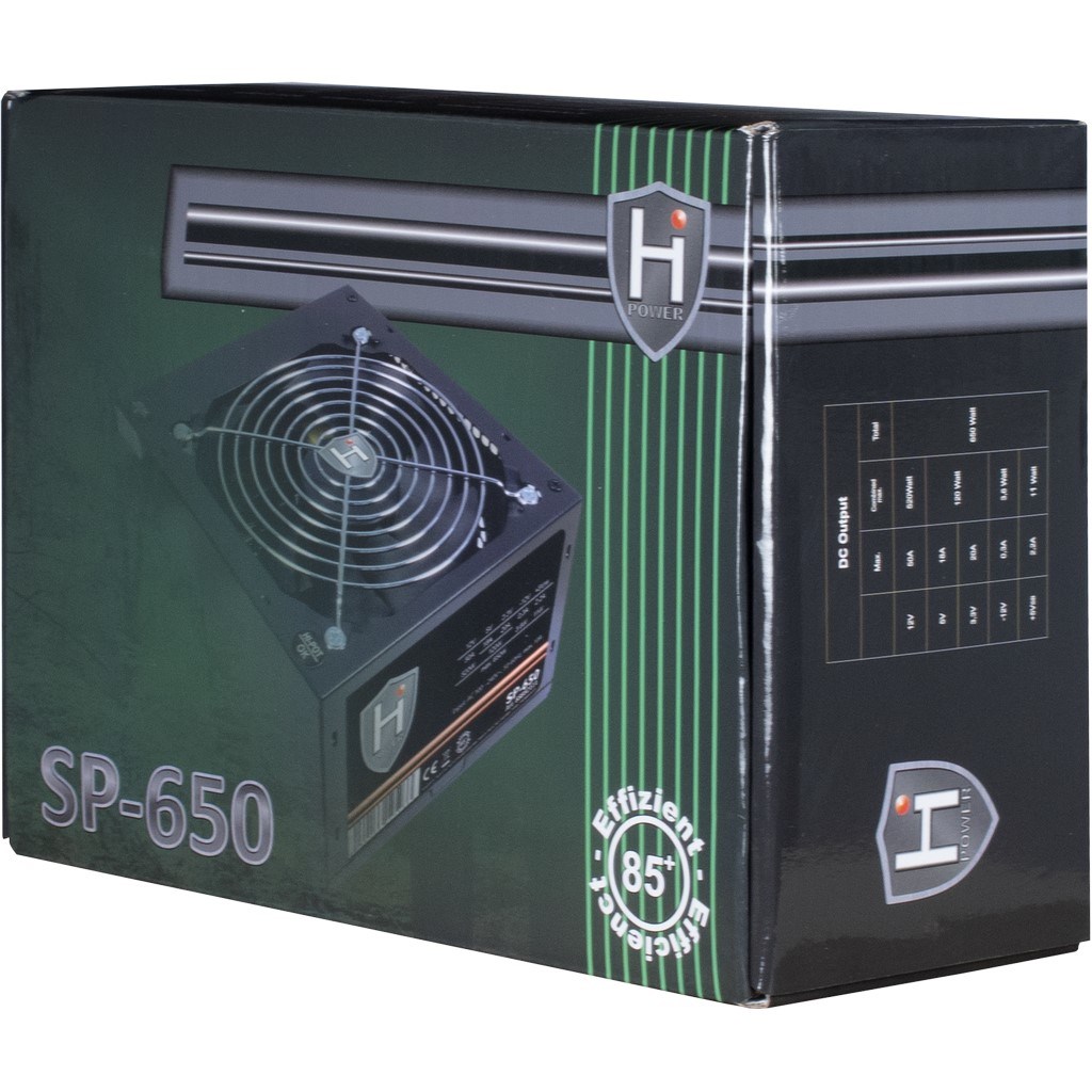 PSU Inter-Tech HIPOWER SP-650 650W