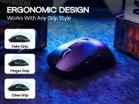 Aula професионална геймърска мишка Wireless Gaming Mouse SC590 PRO - Smart Display, Black