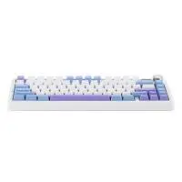 Aula геймърска механична клавиатура Wireless Gaming Mechanical Keyboard F75 MAX - Reaper Switch [Linear] (English US), White, Blue, Purple