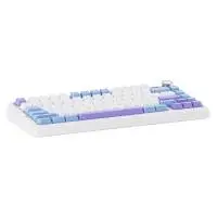 Aula геймърска механична клавиатура Wireless Gaming Mechanical Keyboard F75 MAX - Reaper Switch [Linear] (English US), White, Blue, Purple