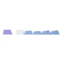 Aula геймърска механична клавиатура Wireless Gaming Mechanical Keyboard F75 MAX - Reaper Switch [Linear] (English US), White, Blue, Purple
