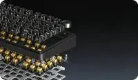 Aula геймърска механична клавиатура Wireless Gaming Mechanical Keyboard F75HE - Black King Magnetic Switch [Linear] (English US), Black, Gray