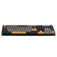 Геймърска механична клавиатура Aula F108 PRO Wireless Gaming Mechanical Keyboard - Volcanic Switch [Linear] (English US), Black, Gray