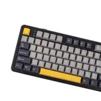 Aula геймърска механична клавиатура Wireless Gaming Mechanical Keyboard F108 PRO - Volcanic Switch [Linear] (English US), Black, Gray