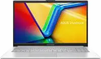 Лаптоп ASUS Vivobook Go 15 E1504FA-BQ5363WNA  - 15.6" IPS FullHD, AMD Ryzen 5 40, 16GB LPDDR5, 512GB SSD, Win 11 Home - Сребрист