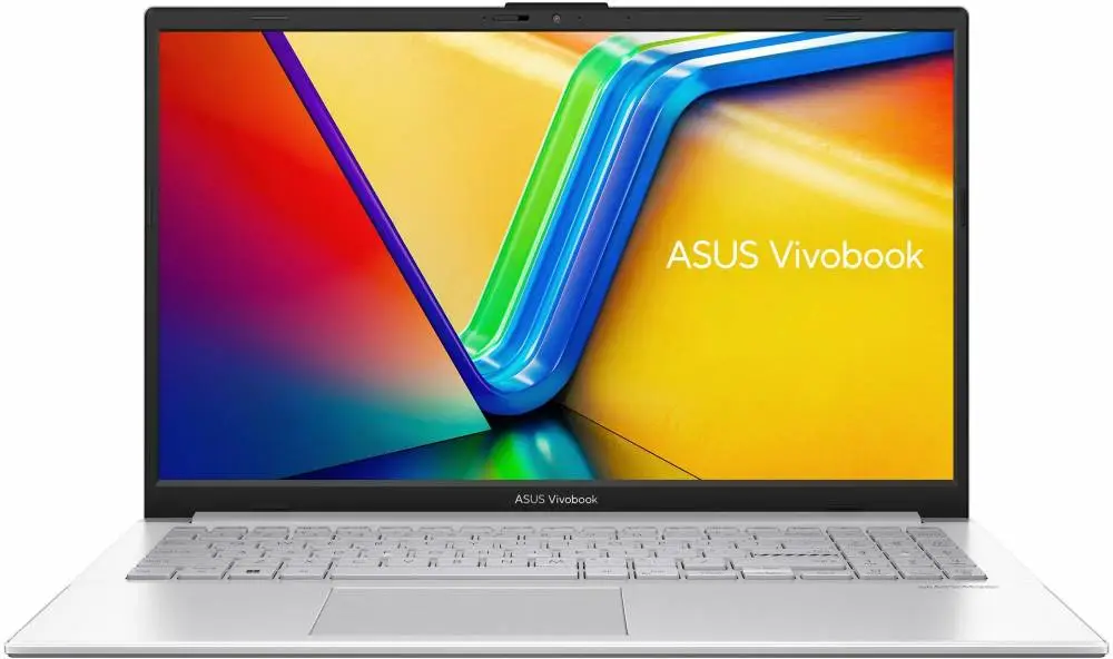 Лаптоп ASUS Vivobook Go 15 E1504FA-BQ5363WNA - 15.6" IPS FullHD, AMD Ryzen 5 40, 16GB LPDDR5, 512GB SSD, Win 11 Home - Сребрист