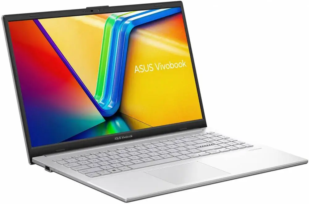 Лаптоп ASUS Vivobook Go 15 E1504FA-BQ5363WNA - 15.6" IPS FullHD, AMD Ryzen 5 40, 16GB LPDDR5, 512GB SSD, Win 11 Home - Сребрист