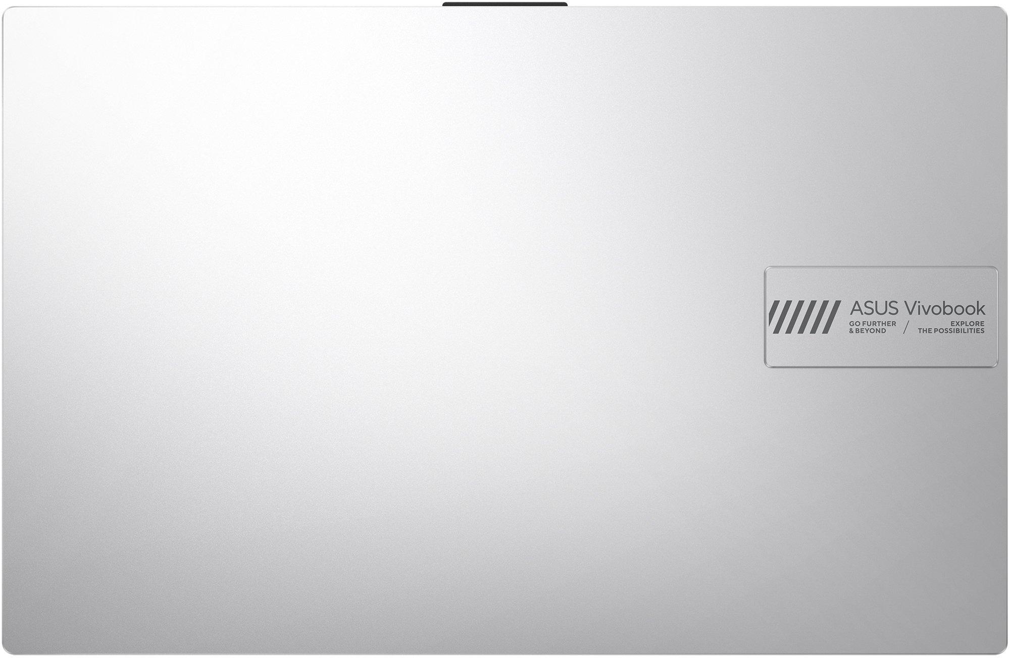Лаптоп ASUS Vivobook Go 15 E1504FA-BQ5363WNA  - 15.6" IPS FullHD, AMD Ryzen 5 40, 16GB LPDDR5, 512GB SSD, Win 11 Home - Сребрист