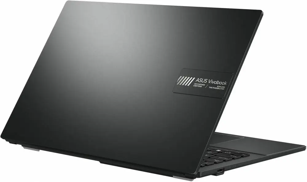 Лаптоп ASUS Vivobook Go 15 E1504FA-BQ2786NA - 15.6" IPS FullHD, AMD Ryzen 5 40, 16GB LPDDR5, 512GB SSD - Черен