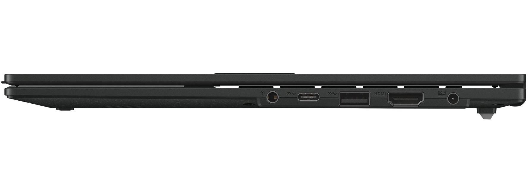 Лаптоп ASUS Vivobook Go 15 E1504FA-BQ2786NA - 15.6" IPS FullHD, AMD Ryzen 5 40, 16GB LPDDR5, 512GB SSD - Черен