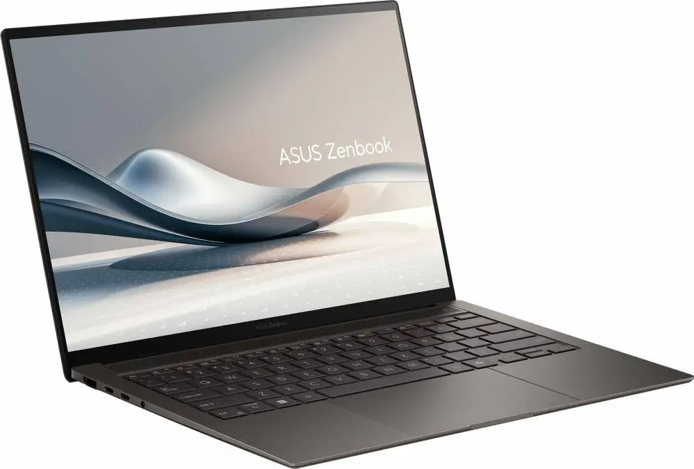 Лаптоп ASUS Zenbook S14 UX5406SA-PZ612XNA - 14" OLED 2.8K Touch, Intel Core Ultra 7 258V, 32GB LPDDR5X, 1TB SSD, Win 11 Pro