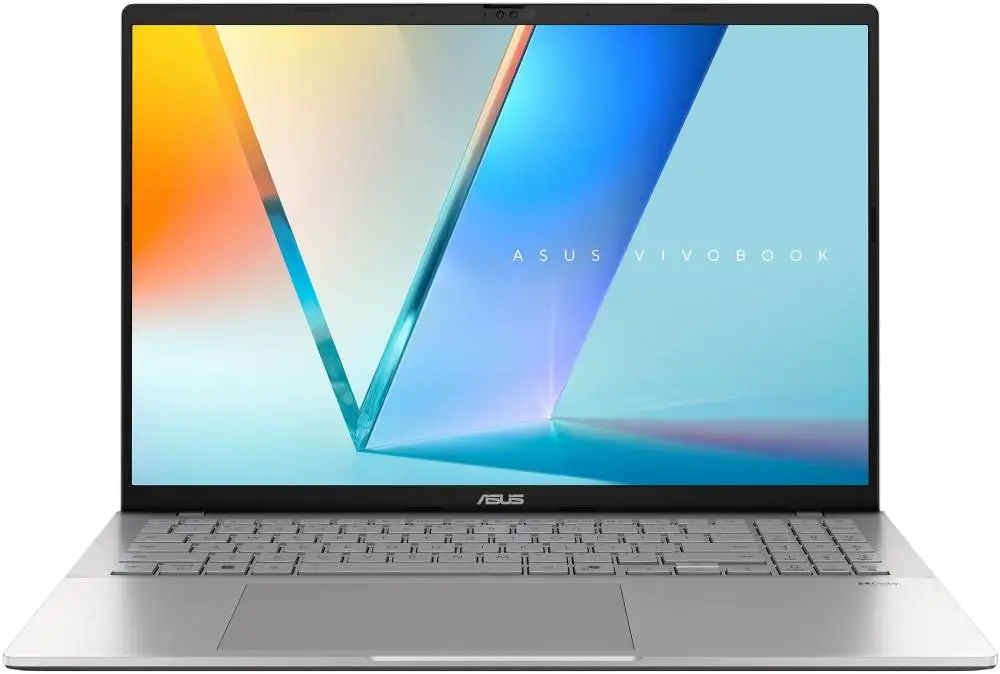 Лаптоп ASUS Vivobook S16 S3607CA-RP037NA - 16" IPS Full HD+, Intel Core Ultra 7 255H, 16GB DDR5, 1TB SSD - Сребрист