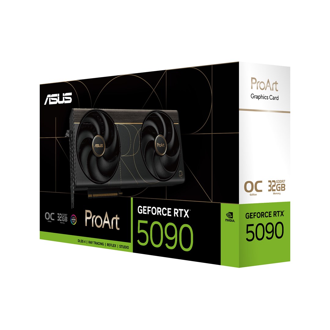 Видео карта ASUS GeForce ProArt RTX 5090 O32G GDDR7 - 90YV0P00-M0NA00