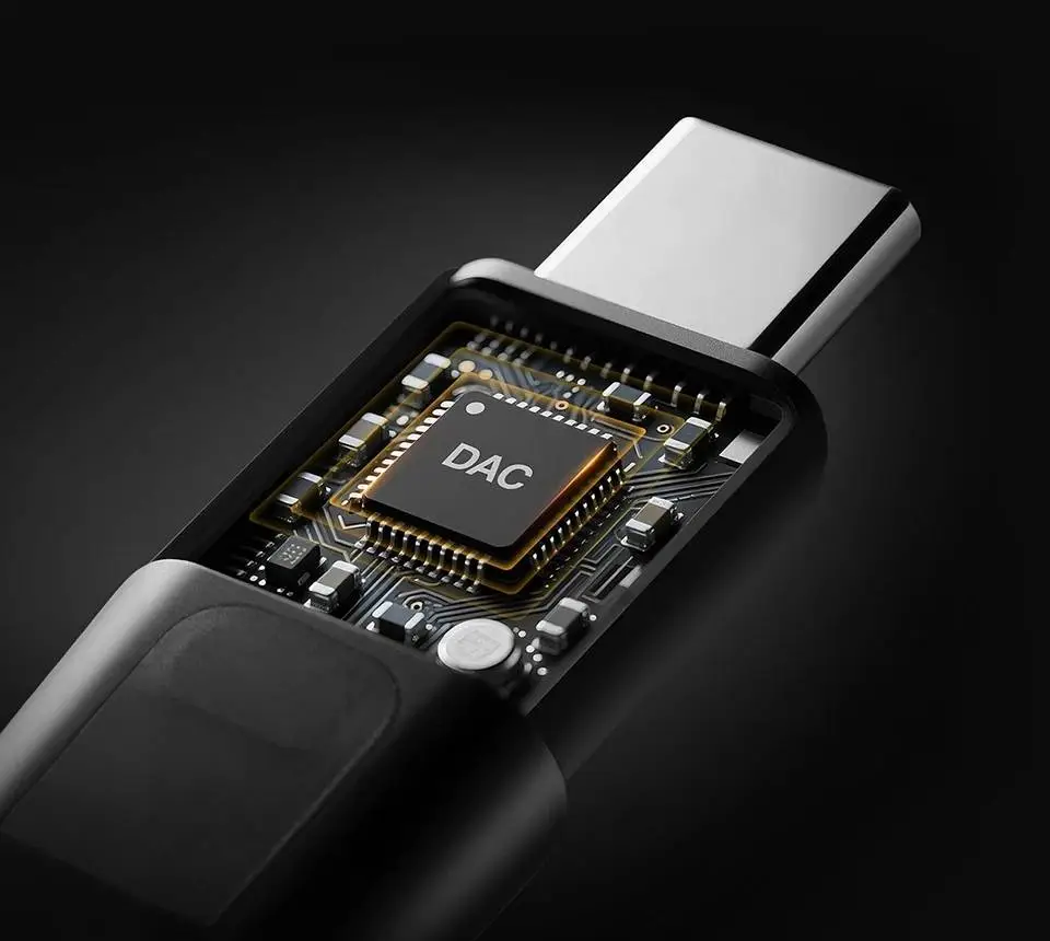 KZ Adapter Type-C M zu 3.5mm Hi-Fi DAC Verstärker mit EQ - AM02