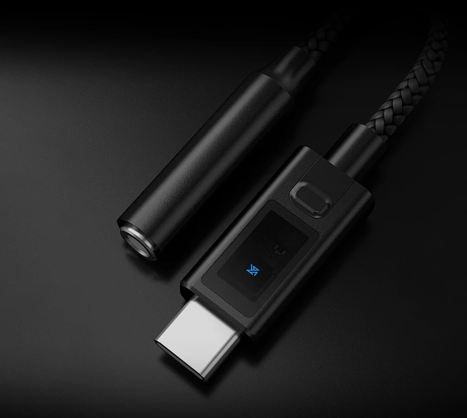 KZ Adapter Type-C M zu 3.5mm Hi-Fi DAC Verstärker mit EQ - AM02