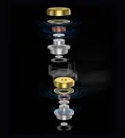 KZ професионални слушалки Hi-Fi In-Ear-Monitors - Castor Pro Silver Mic - Harman Edition