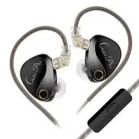 KZ професионални слушалки Hi-Fi In-Ear-Monitors - Castor Pro Gray Mic (Bass version) - Bass Up Edition