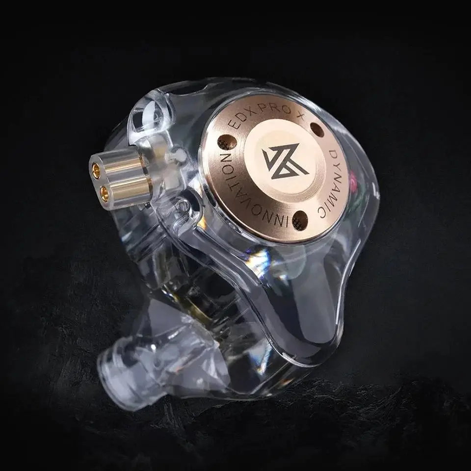 KZ професионални слушалки Hi-Fi In-Ear-Monitors - EDX PRO X Black Mic
