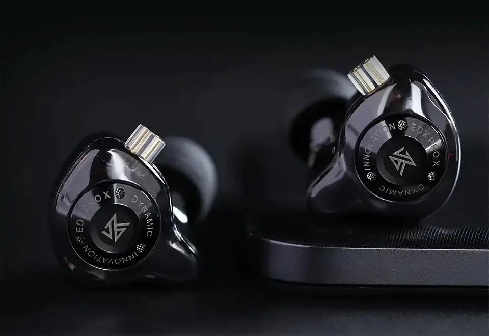 KZ професионални слушалки Hi-Fi In-Ear-Monitors - EDX PRO X Black Mic