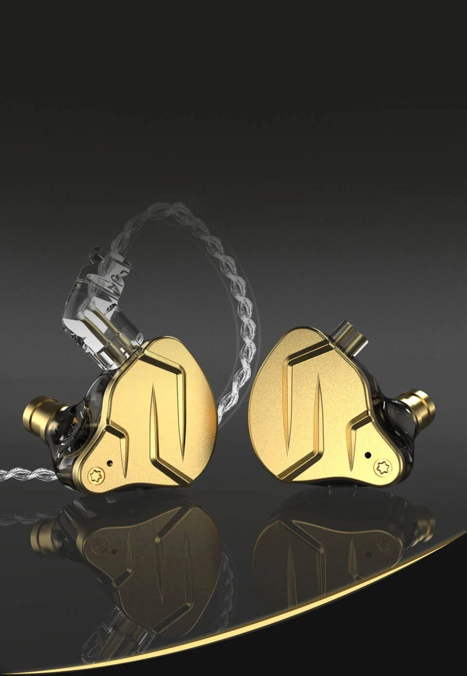KZ професионални слушалки Hi-Fi In-Ear-Monitors - ZSN PRO X Black Mic