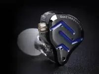 KZ професионални слушалки Hi-Fi In-Ear-Monitors - ZSN PRO 2 Midnight Black (Limited version), Mic