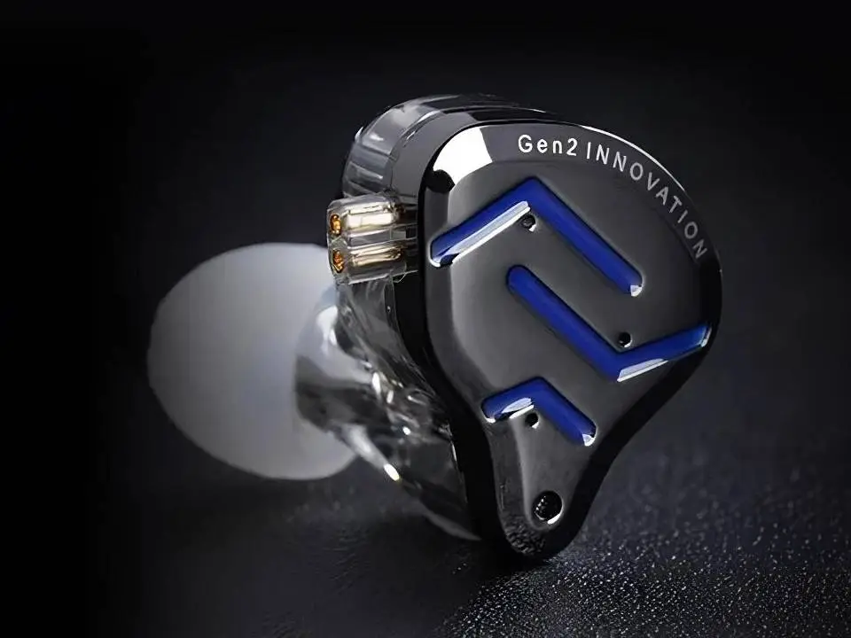 KZ професионални слушалки Hi-Fi In-Ear-Monitors - ZSN PRO 2 Midnight Black (Limited version), Mic
