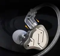 KZ професионални слушалки Hi-Fi In-Ear-Monitors - ZSN PRO 2 Midnight Black (Limited version), Mic