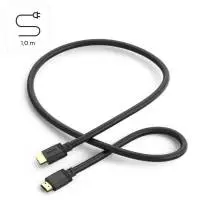 Кабел HDMI - HDMI Ultra HD, 8K, 48 Gbit/s, Ethernet, позл.конектори, 1 м