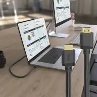 Кабел HDMI - HDMI Ultra HD, 8K, 48 Gbit/s, Ethernet, позл.конектори, 3 м