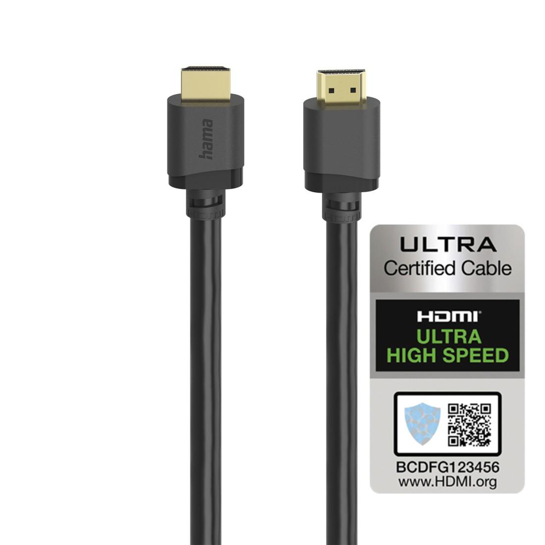 HAMA Кабел High Speed, HDMI - HDMI, 8K, 48GB/s, Ethernet , 5 м