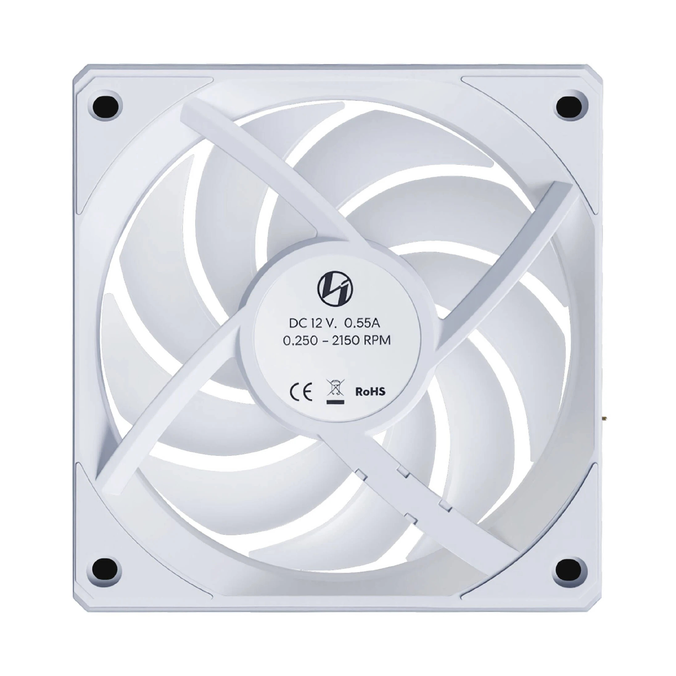 Lian Li Lüfter Fan 120mm - UNI FAN CL Wireless Reverse - Weiß