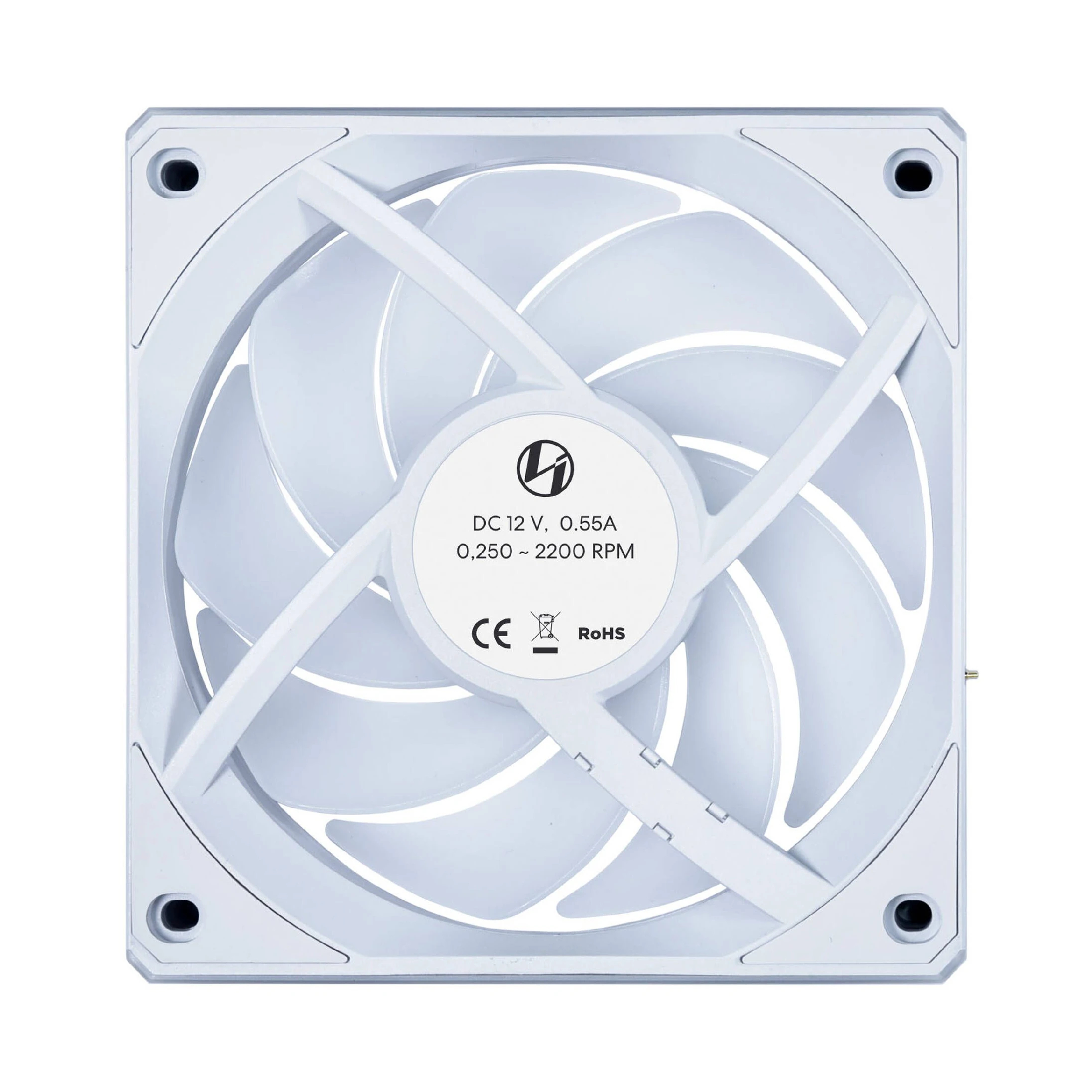 Lian Li Lüfter Fan 120mm - UNI FAN CL Wireless - Weiß