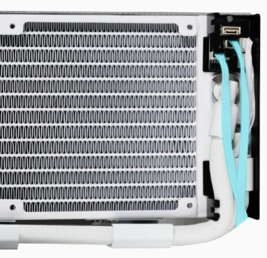 Lian Li Wasserkühlung Water Cooling HydroShift II LCD-S 360TL WHITE