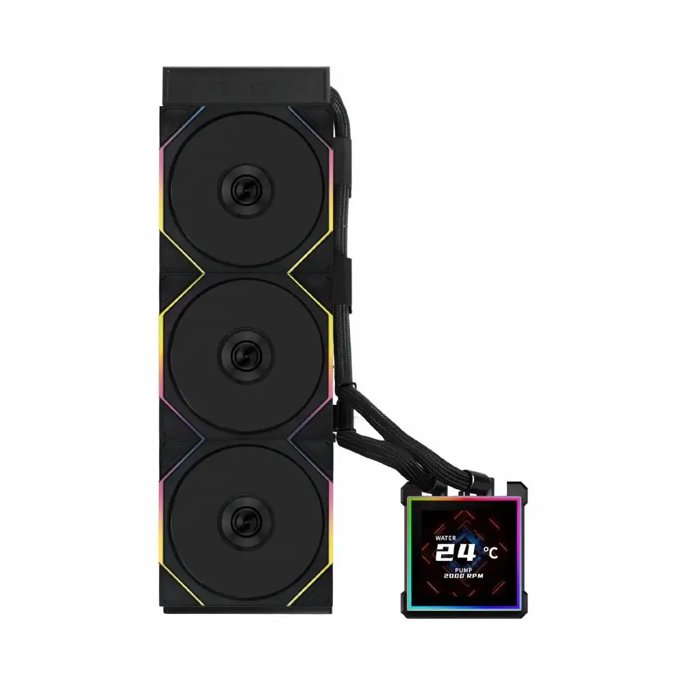 Lian Li Wasserkühlung Water Cooling HydroShift II LCD-S 360TL