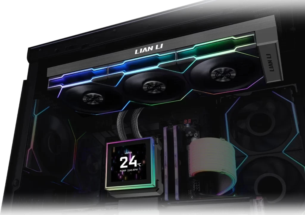 Lian Li Wasserkühlung Water Cooling HydroShift II LCD-S 360TL