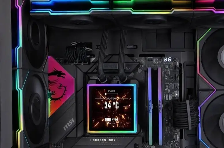Lian Li Wasserkühlung Water Cooling HydroShift II LCD-S 360TL