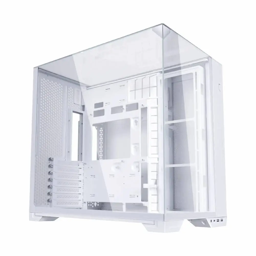 Lian Li Gehäuse E-ATX - O11 Vision Compact - Weiß