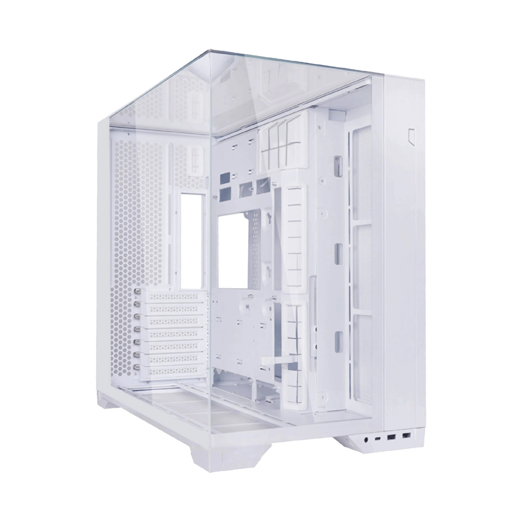 Lian Li Gehäuse E-ATX - O11 Vision Compact - Weiß