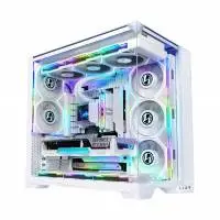 Lian Li кутия Case E-ATX - O11 Vision Compact - White