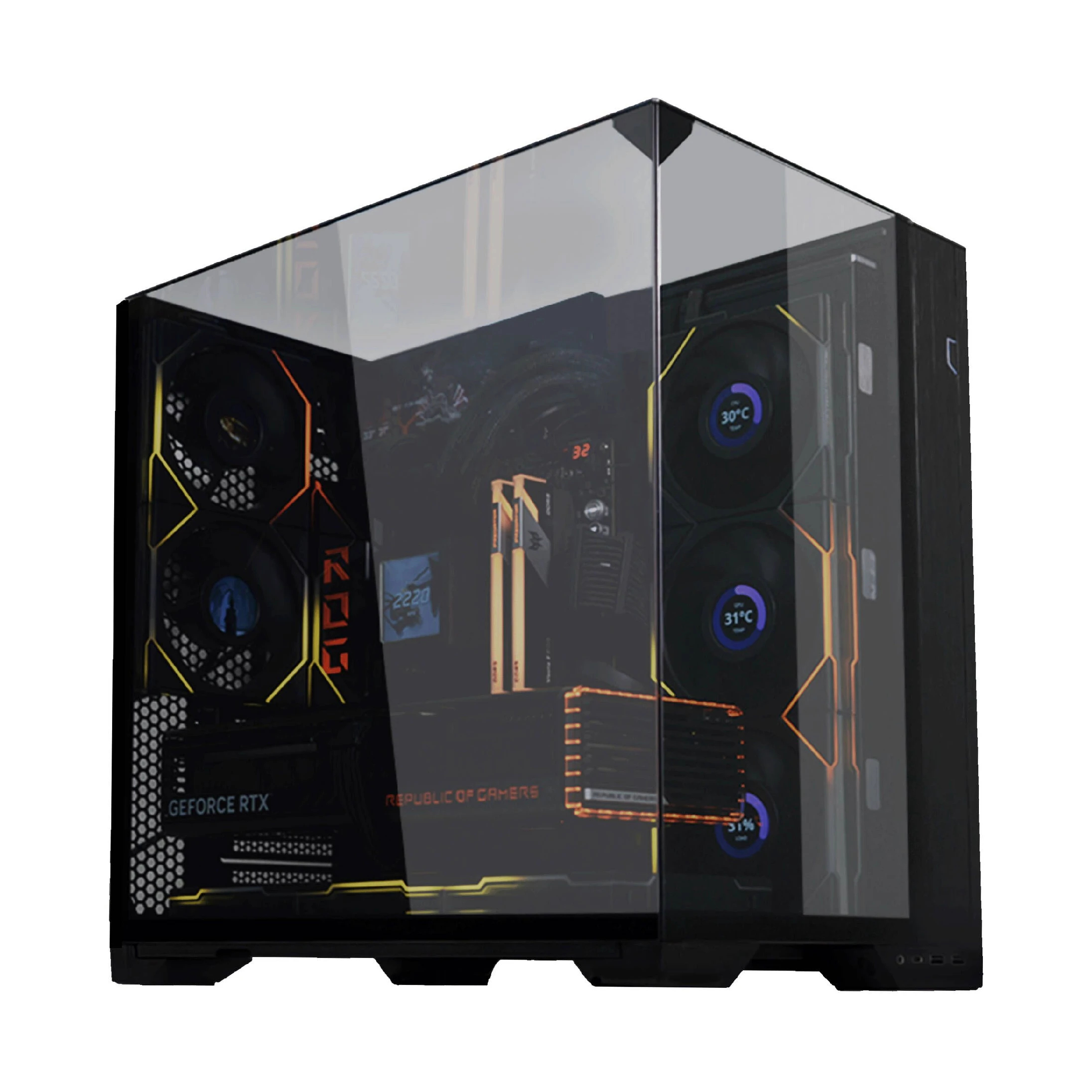 Lian Li Gehäuse E-ATX - O11 Vision Compact
