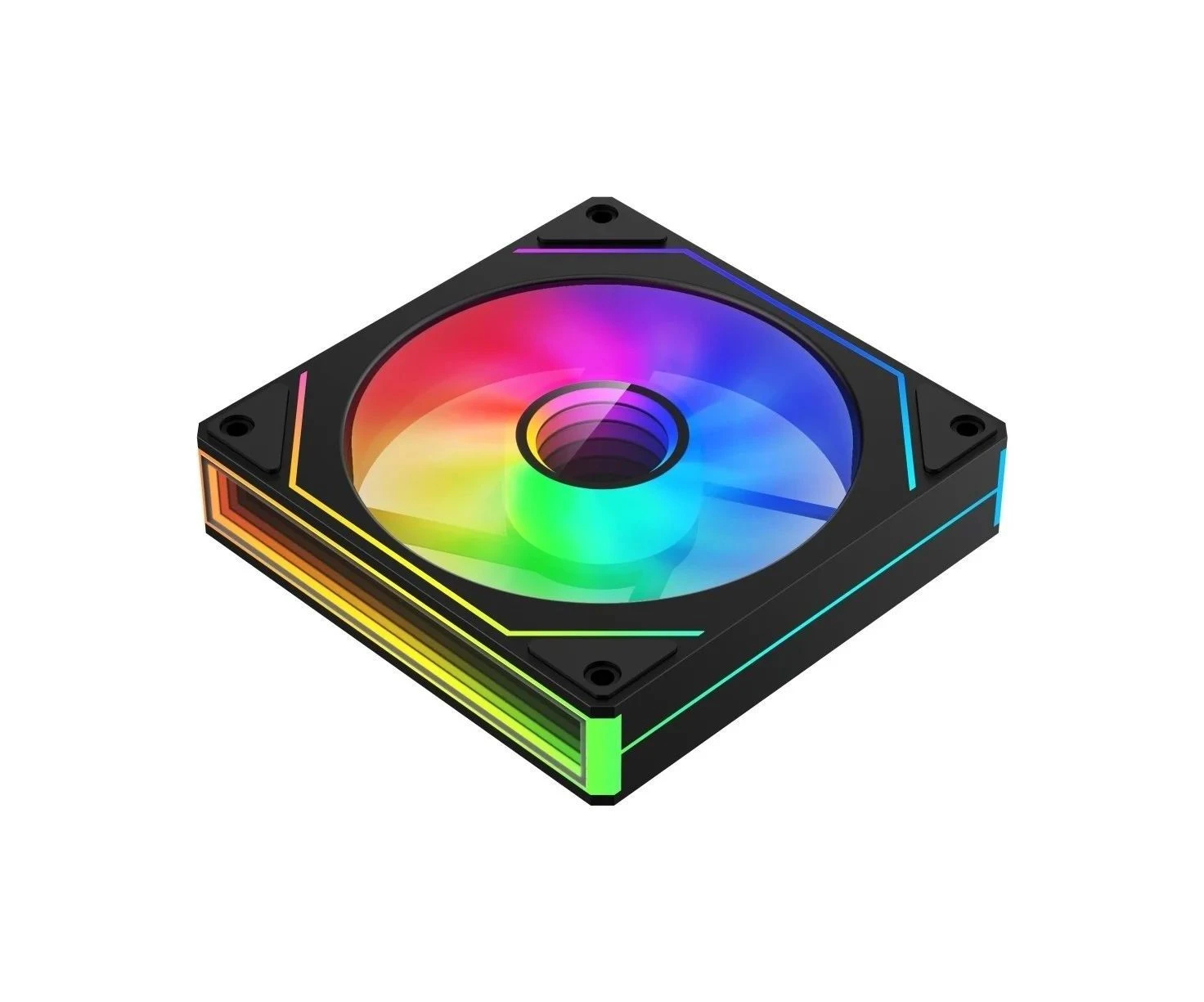 DeepCool Lüfter 120mm CG530 FAN BK R (BULK) - Infinity Mirror ARGB, REVERSE - Schwarz