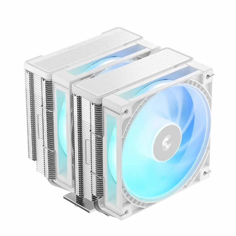 DeepCool охладител CPU Cooler AG620 G2 WH ARGB - Dual-Tower - LGA1851/AM5