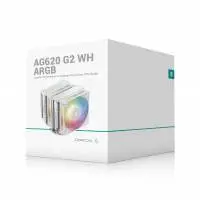 DeepCool охладител CPU Cooler AG620 G2 WH ARGB - Dual-Tower - LGA1851/AM5