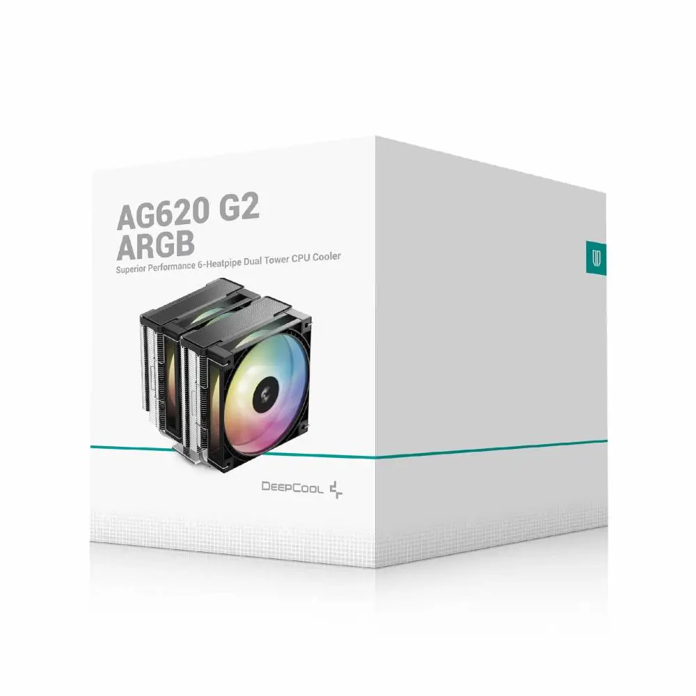 DeepCool CPU Kühler AG620 G2 ARGB - Dual-Tower - LGA1851/AM5