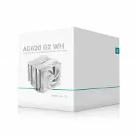 DeepCool охладител CPU Cooler AG620 G2 WH - Dual-Tower - LGA1851/AM5